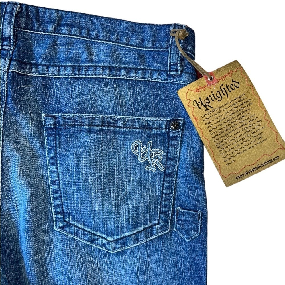 NWT- UR Knighted Royal denim 5 pocket jeans. Size 38. New - old stock - Picture 5 of 9